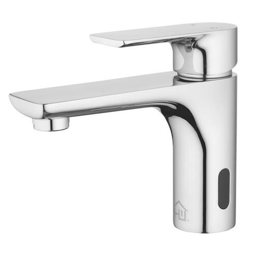 Homewerks 28-B413S-HW Single-Handle Bathroom Sink Faucet Chrome Motion Sensing 2" Chrome