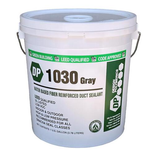 Duct Sealant Gray Latex 1 gal Gray