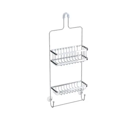 Better Living 13214 Shower Caddy Astra 25.5" H X 5" W X 10.98" L Chrome Silver Chrome