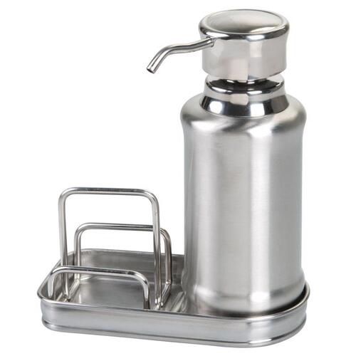 InterDesign 48070 Soap Dispenser Kit York Ergo 10 oz Counter Top Liquid