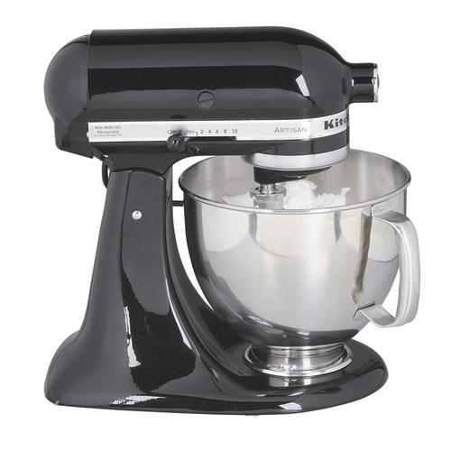 KitchenAid KSM150PSOB Mixer Artisan Onyx Black 5 qt 10 speed Stand Onyx ...