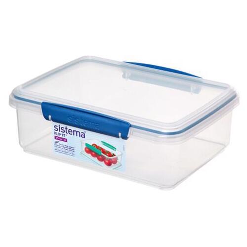 Food Storage Container Klip It 2 L Clear Clear