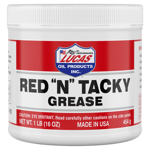 Lucas Oil Products 10574 Grease Red "N" Tacky Red Lithium 16 oz