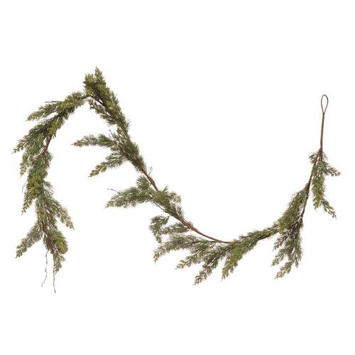 Creative Co-Op XM7881-XCP6 Artificial Cedar Garland 84 ft. L - pack of 6