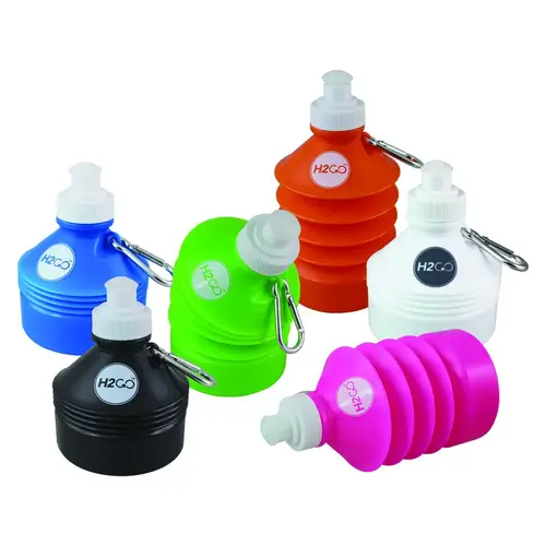 Water Bottle 16 oz Collapsible Assorted BPA Free Assorted