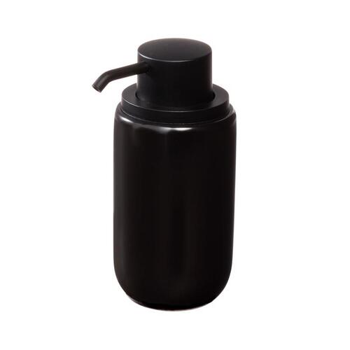 InterDesign 51727-XCP4 Soap Dispenser 12 oz Counter Top Pump Black - pack of 4