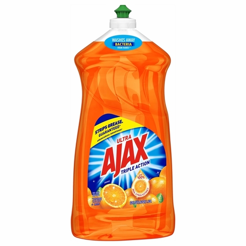 AJAX 149860 Dish Soap Orange Scent Liquid 52 oz