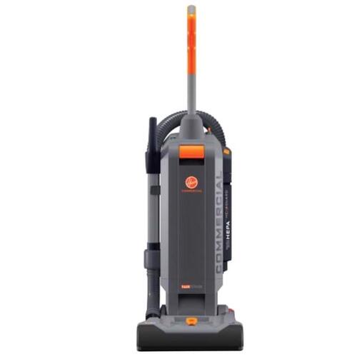 HOOVER CH54113 Upright Vacuum Hushtone Bagged Corded Allergen Filter Gray