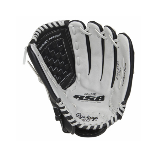 Baseball Glove RSB Series Black/Gray Leather Right-handed 13" Black/Gray
