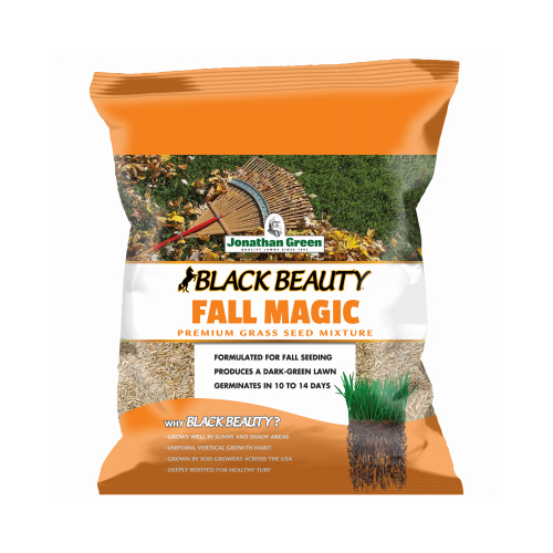 Jonathan Green 10768 Black Beauty Fall Magic Fall Magic Grass Seed, 7 lb Bag