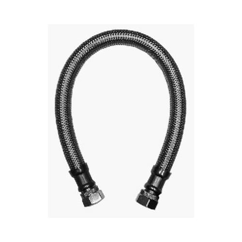 Homewerks 7223-12-38-6 Faucet Supply Line 3/8" Compression T X 3/8" D Compression 12" Braided Stainless Steel Faucet Suppl
