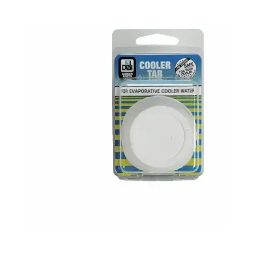 DIAL 5279 Cooler Tab Tablet, For: Evaporative Cooler Purge Systems White