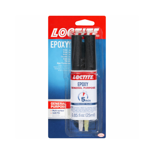 Loctite 1395391 Epoxy Resin, Liquid, 0.85 oz Syringe