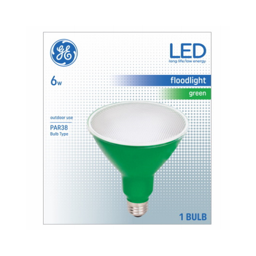 LED Floodlight Bulb PAR 38 E26 (Medium) Green Glass