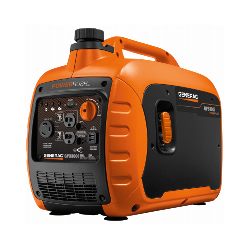 Generator GP Series 3300 W 120 V Gasoline Inverter Black/Orange