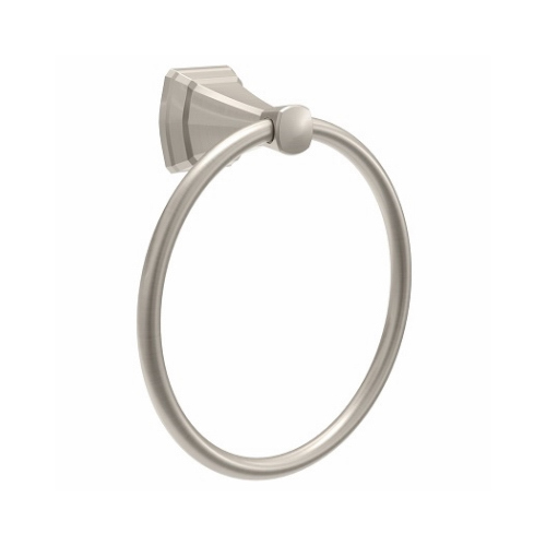 Delta FLY46-DN Towel Ring Flynn Brushed Nickel Silver Zinc Brushed Nickel