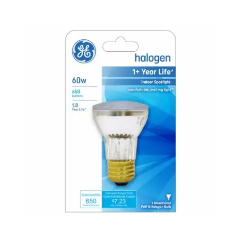 Halogen Bulb Edison 60 W PAR16 Spotlight 650 lm Soft White Frosted