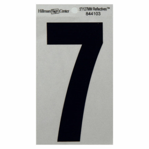 Adhesive Numbers & Letters - Vinyl, Reflective, Mylar