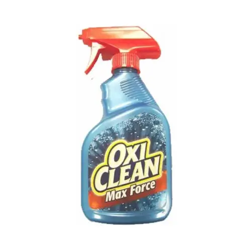 OxiClean 51244 Max Force Stain Remover, 12 oz Bottle, Liquid, Opaque White