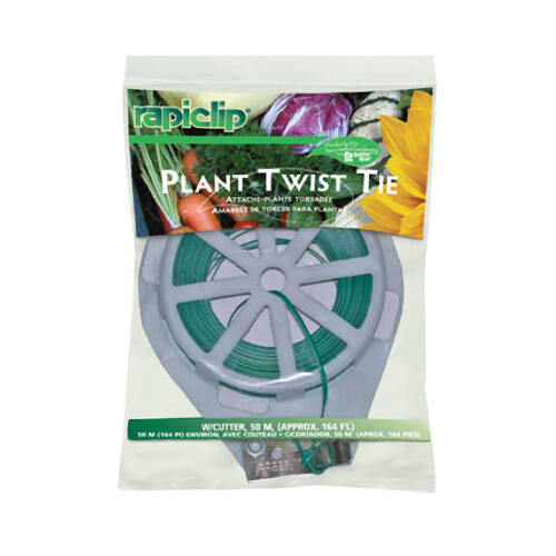 Luster Leaf 846 Plant Tie Rapiclip 0.02 W Green Plastic Green