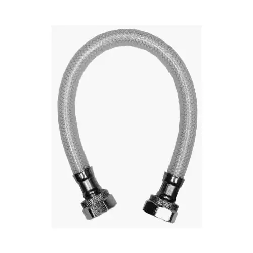 Faucet Supply Line 1/2" FIP T X 1/2" D FIP 16" PVC