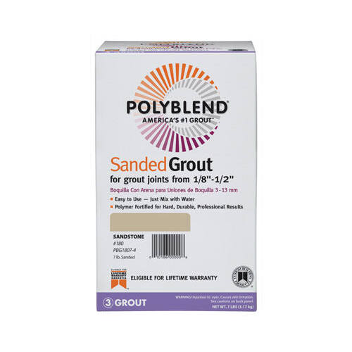 Grout Polyblend Indoor and Outdoor Linen 7 lb Linen