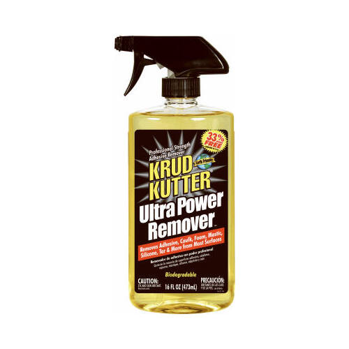 Adhesive Remover, Liquid, Citrus, Orange, 16 oz, Spray Bottle