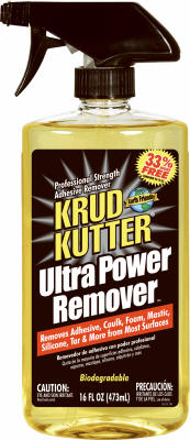 Krud Kutter 302815 Adhesive Remover, Liquid, Citrus, Orange, 16 oz, Spray Bottle