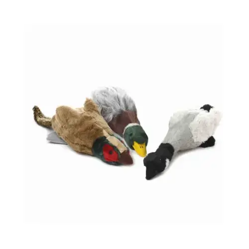 Dog Toy Empty Nesters Assorted Assortment Plush Assorted - pack of 3