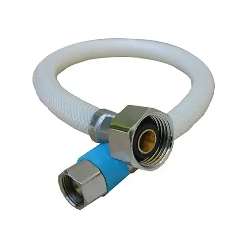 PolyFlex Connector 3/8" Compression X 1/2" D FIP 12" Vinyl - pack of 10