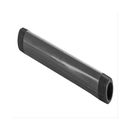 Sprinkler Riser, Gray PVC, 1/2 x 8 In.