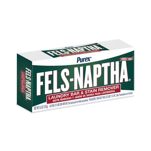 PUREX 04303-XCP24 Laundry Stain Remover Fels-Naptha Fresh Scent Bar 5 oz - pack of 24