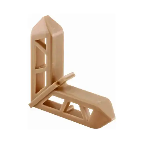 Screen Frame Corner, Plastic, Bronze, For: Pella Screen Frames - pack of 120