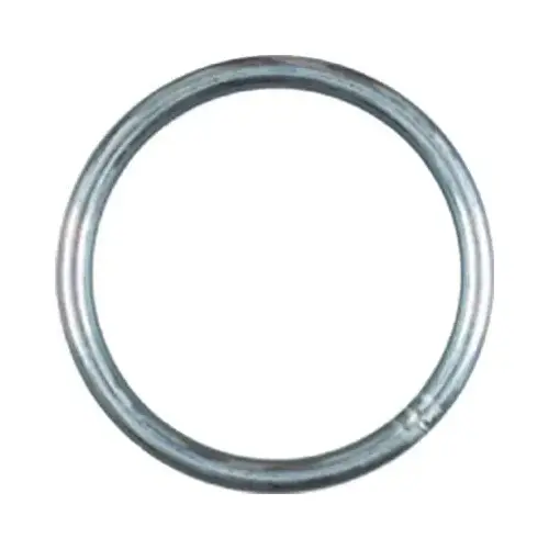 Solid Ring #2 Zinc-Plated Steel 300 lb. cap. Zinc-Plated - pack of 5