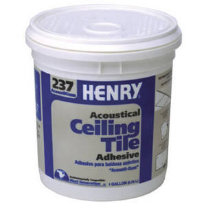 Henry HY2371G Acoustical Ceiling Tile Adhesive: Tile Epoxy Adhesives:  : Tools & Home Improvement