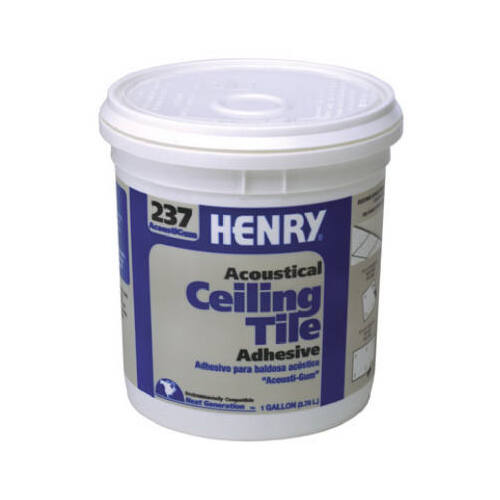 HENRY 12016 Acoustical Ceiling Tile Adhesive 237 AcoustiGum 1 gal Tan