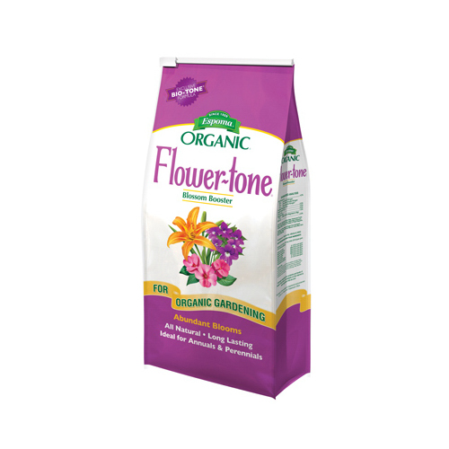 Flower-tone Plant Food, 4 lb Bag, Granular, 3-4-5 N-P-K Ratio