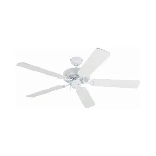 Ceiling Fan Contractor's Choice 52" Antique White Indoor Antique White