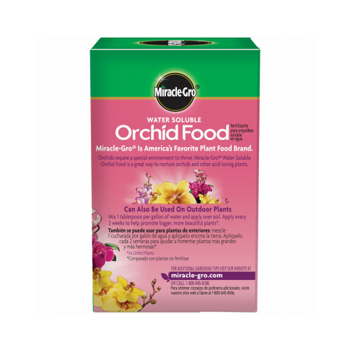 Water Soluble Orchid Food, 8 oz Box, Solid, 30-10-10 N-P-K Ratio Off-White