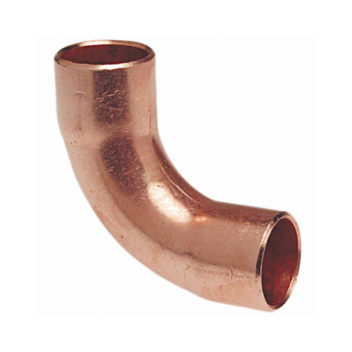 Long Turn Elbow 1/2" Sweat X 1/2" D Copper Copper