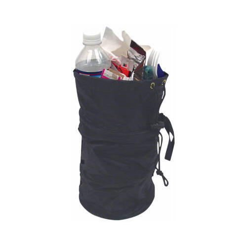 Custom Accessories 31512 Collapsible Trash-It Bag Black For Universally fits all vehicles Black