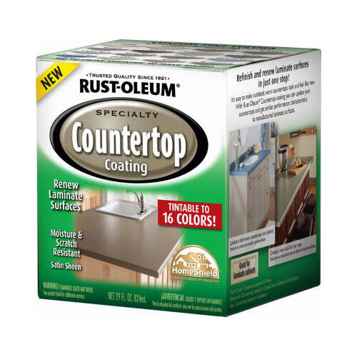 Rust-Oleum 246068-XCP2 SPECIALTY Countertop Paint, Liquid, Solvent-Like ...