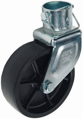 Reese Towpower 500245 Trailer Jack, 6 in Dia Wheel, Polyolefin