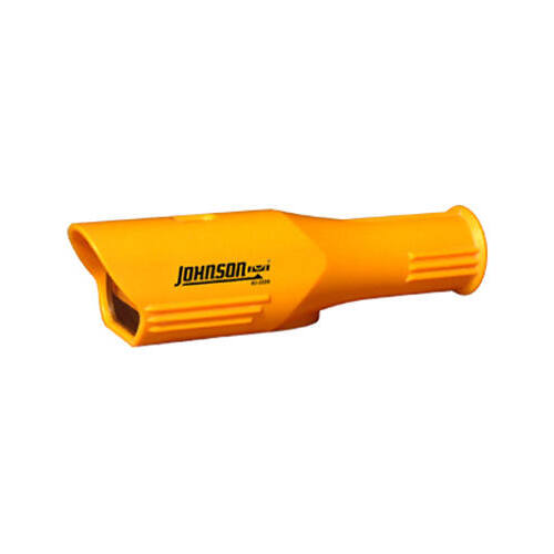 JOHNSON 80-5556 Sight Level 5" Plastic Hand-Held Line 1 vial Orange