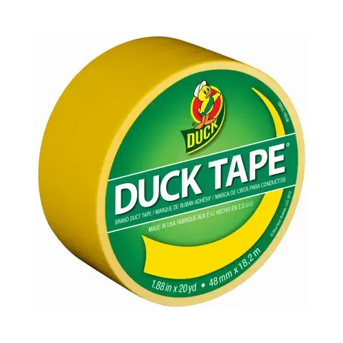 Duck Tape 1.88 In. x 20 Yd. Colored Duct Tape, Yellow