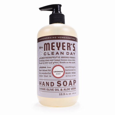 Mrs. Meyer's 11104 Liquid Hand Soap Clean Day Organic Lavender Scent 12.5 oz