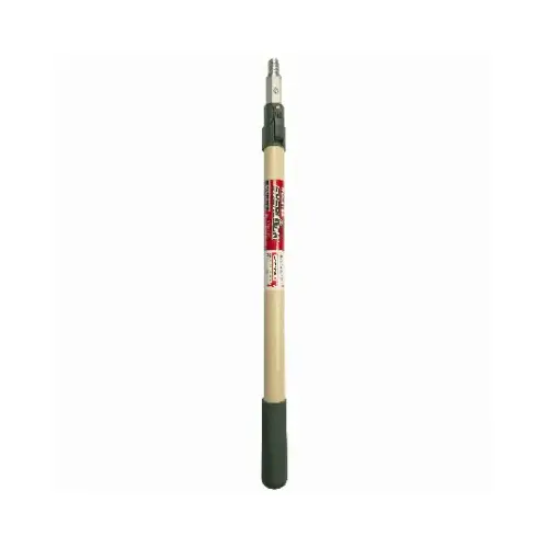 Extension Pole Sherlock Telescoping 2-4 ft. L X 1.5" D Aluminum/Fiberglass Beige/Green Beige/Green