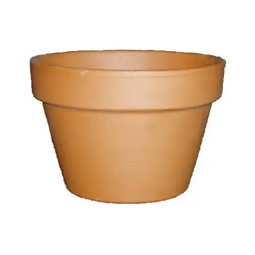 Deroma M8140PZ-XCP20 Planter 4.7" H X 6.7" D Clay Azalea Terra Cotta Terra Cotta - pack of 20