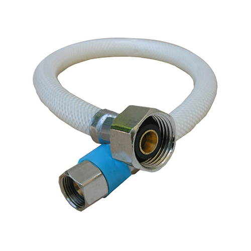 PolyFlex Connector 3/8" Compression X 1/2" D FIP 16" Vinyl