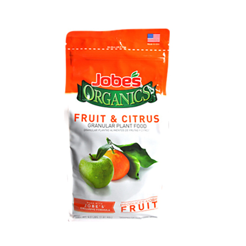 Jobes 09226 Fruit and Citrus Organic Plant Food, 4 lb, Granular, 3-5-5 N-P-K Ratio